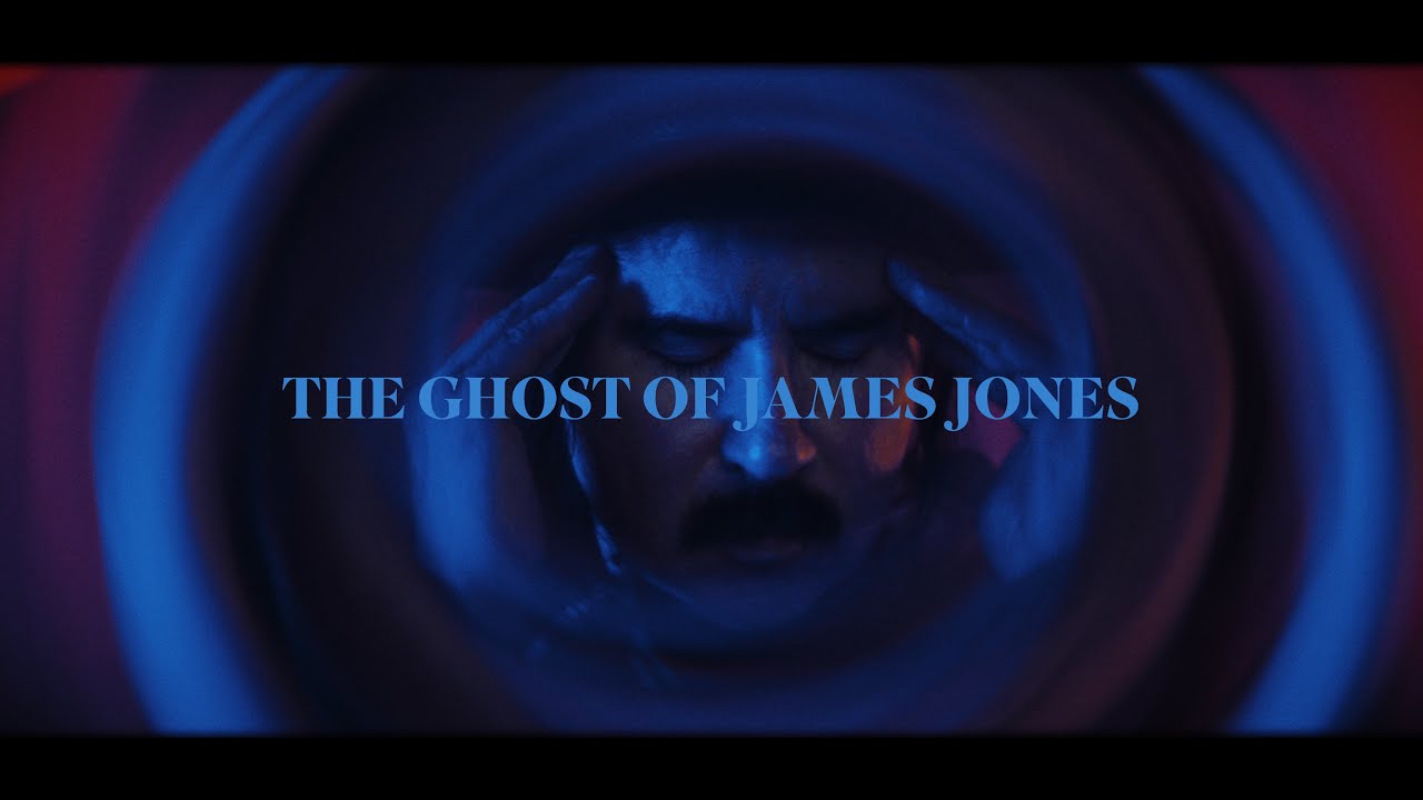 Title frame of the Away From The Lonely Heart music video